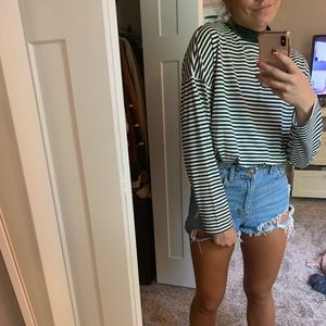 Striped longsleeve T